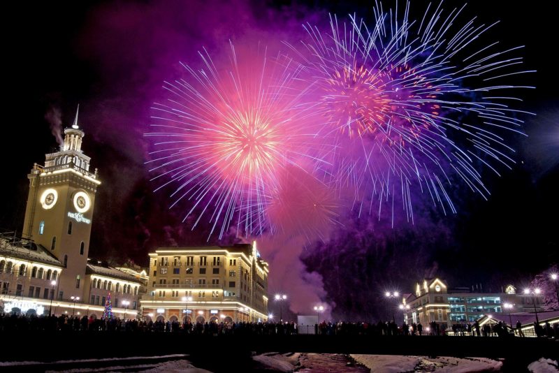 Russia New Years Eve